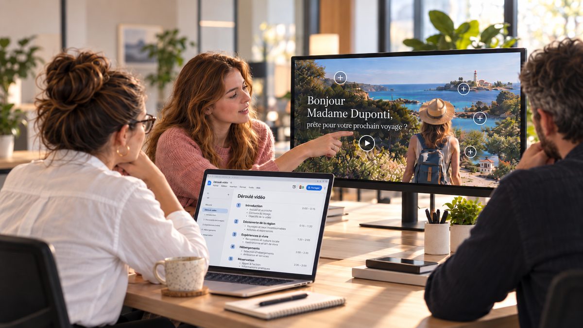 Contenus digitaux — équipe Potiok au travail (vue 2)